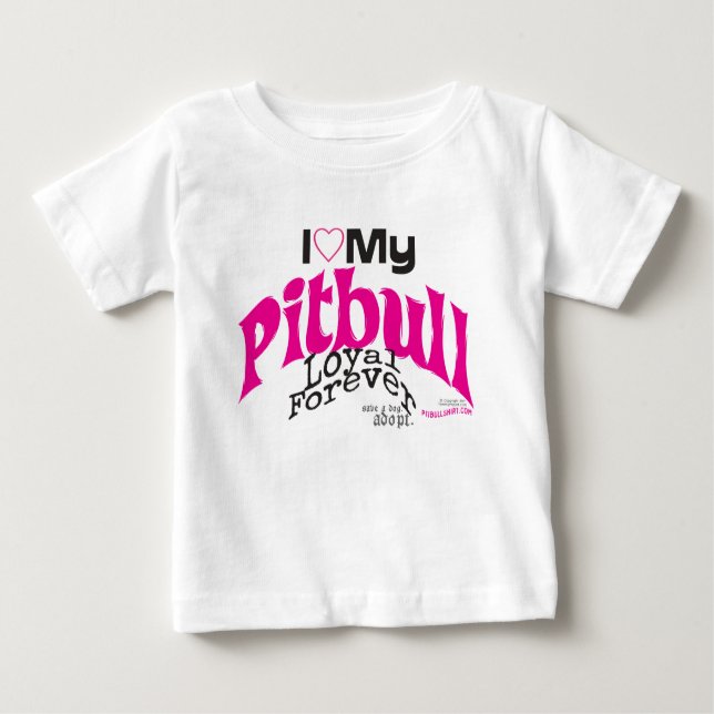 T-SHIRT AMOR DE PITBULL - FORVER LEAL (Frente)