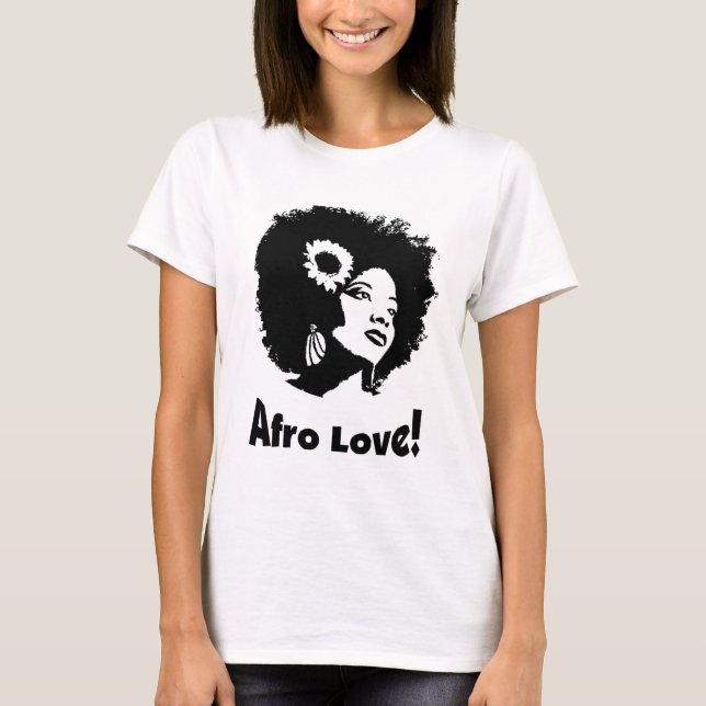 T-shirt Amor do Afro (Frente)