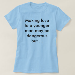 T-shirt Amor do fazer a um homem mais novo