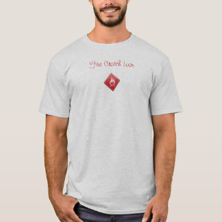 T-shirt Amor do gancho do fogo