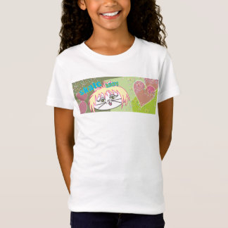 T-shirt Amor do gatinho do skate
