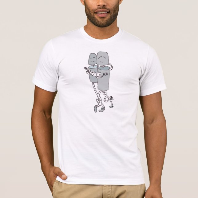 T-shirt Amor do robô (Frente)