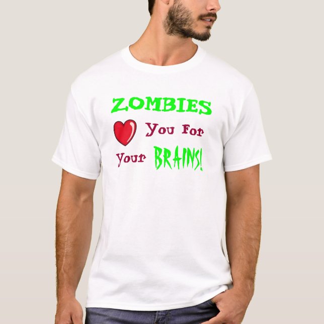 T-shirt Amor do zombi (Frente)
