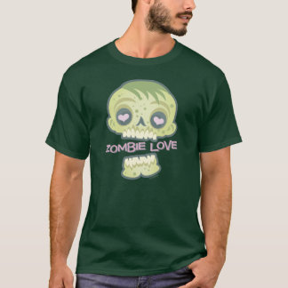 T-shirt Amor do zombi: Romance do vivo
