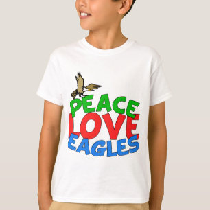 T-shirt Amor Eagles da paz