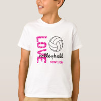 Amor Estilo Da Rua De Voleibol Unisex Crianças Tee