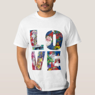 T-SHIRT AMOR FESTA XMAS DE PAPAIS NOEIS MUSICAIS