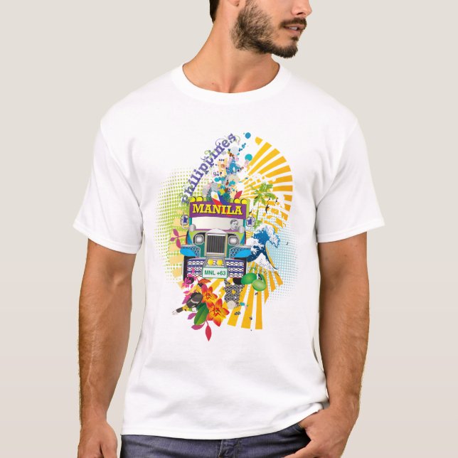 T-shirt Amor, Filipinas (Frente)