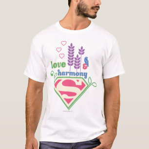 T-shirt Amor & harmonia de Supergirl