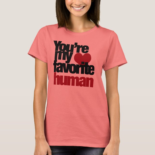 T-shirt Amor Humano Favorito (Frente)