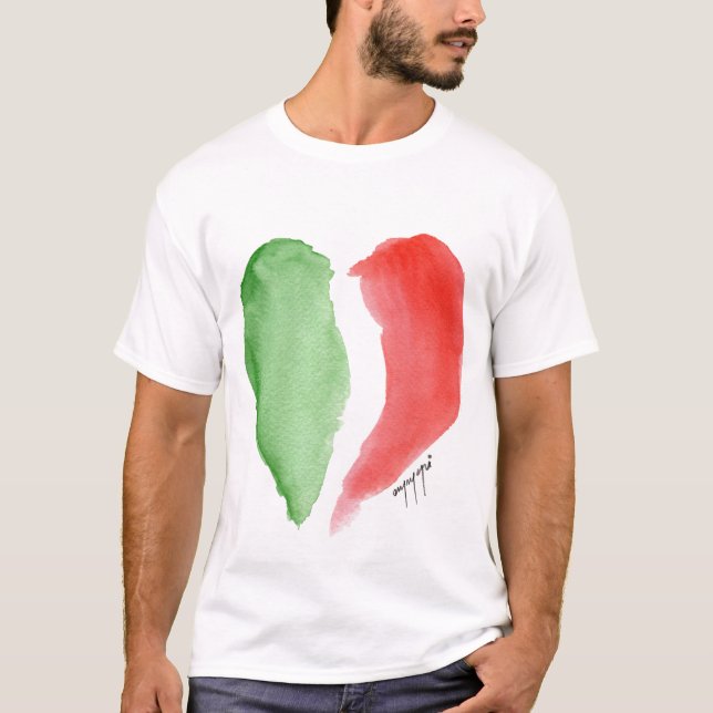 T-shirt Amor italiano (Frente)