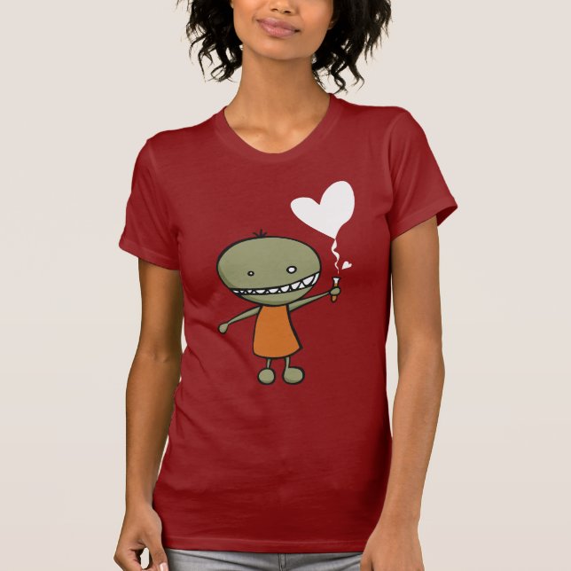 T-shirt Amor louco da ciência (Frente)