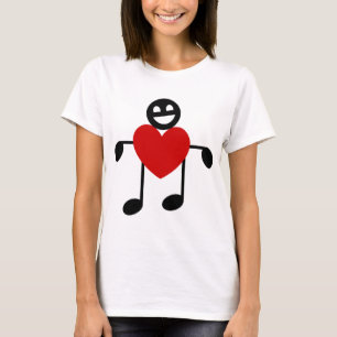 T-shirt Amor Musical