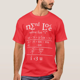 T-shirt Amor Nerdy