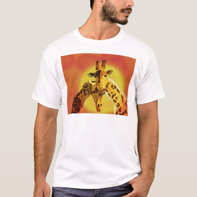 T-shirt Amor no Serengeti (Frente)
