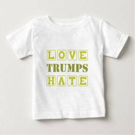 T-SHIRT AMOR TRUMPS ODIO