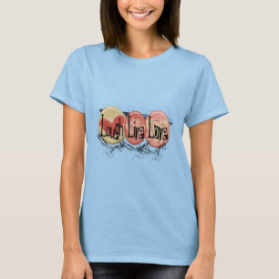T-shirt Amor vivo do riso