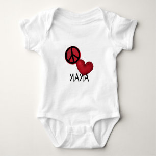 T-shirt Amor YiaYia da paz
