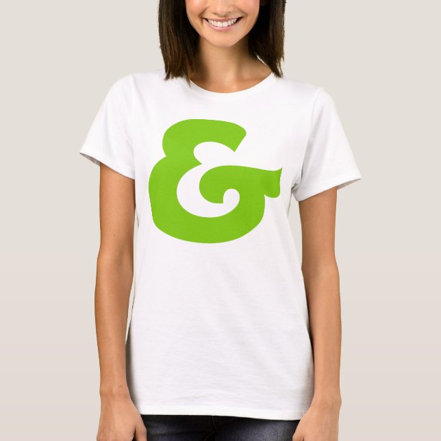T-shirt Ampersand (Frente)