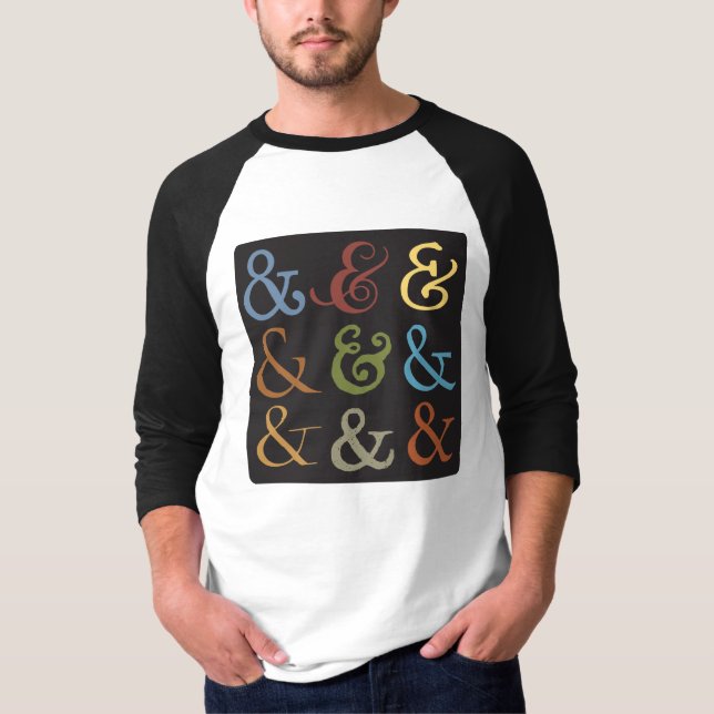 T-shirt ampersand (Frente)