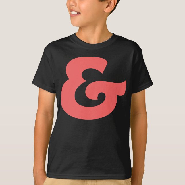 T-shirt Ampersand (Frente)