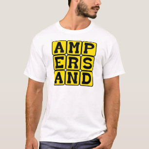 T-shirt Ampersand, Tipo de Pontuação