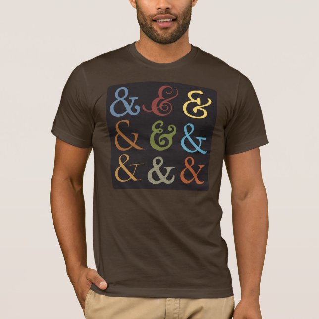 T-shirt Ampersands (Frente)