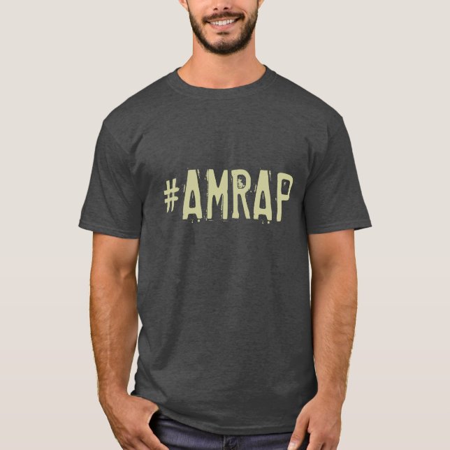 T-shirt # Amrap - inspiração (Frente)