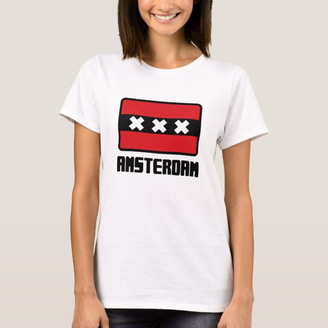T-shirt Amsterdã (Frente)