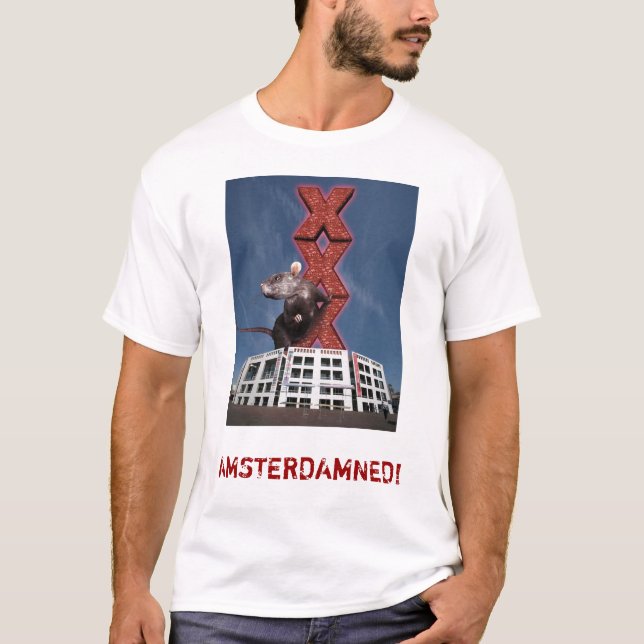 T-SHIRT AMSTERDAMNED! (Frente)