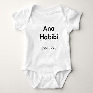 T-shirt Ana Habibi, [Yallah, bosi!]