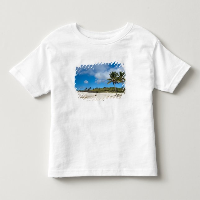 T-shirt Anakena, Rapa Nui, Ilha de Páscoa, Chile (Frente)
