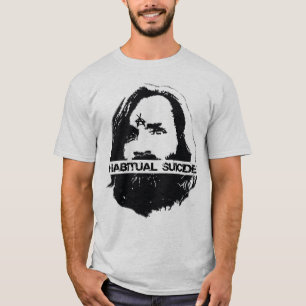 T-shirt Anarquia habitual do suicídio