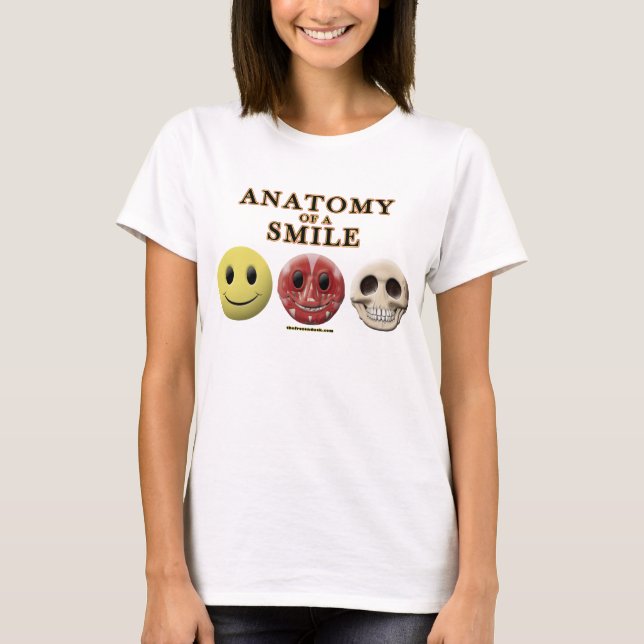 T-shirt Anatomia de um sorriso (Frente)