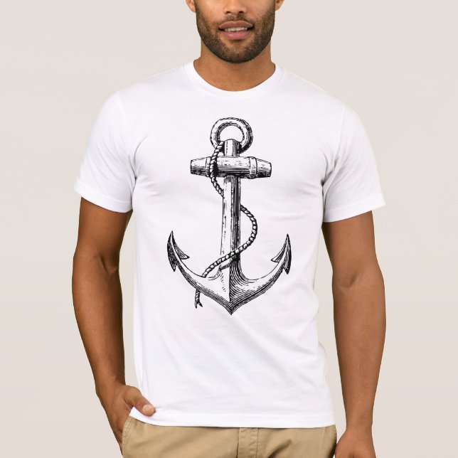 T-shirt Anchor Tattoo Style (Frente)