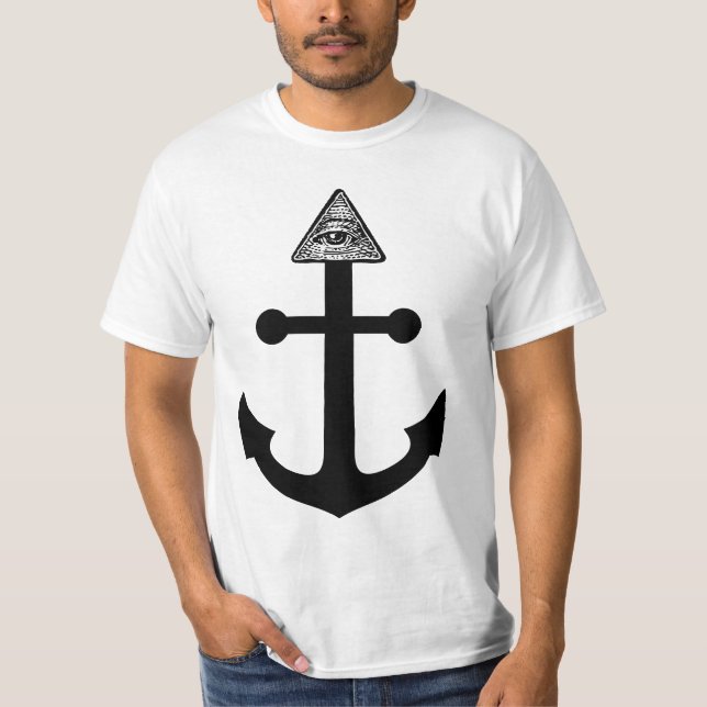 T-shirt Âncora de Illuminati (Frente)