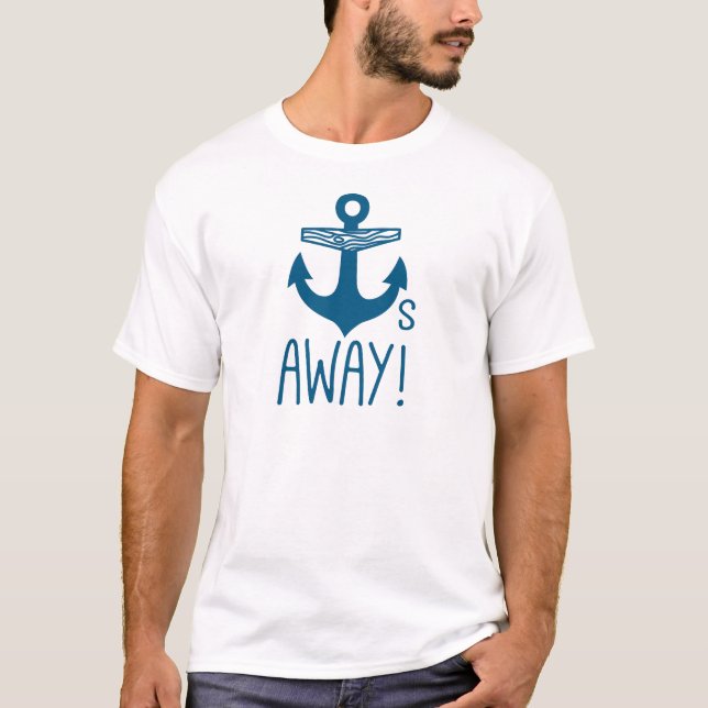 T-shirt Âncoras distantes (Frente)