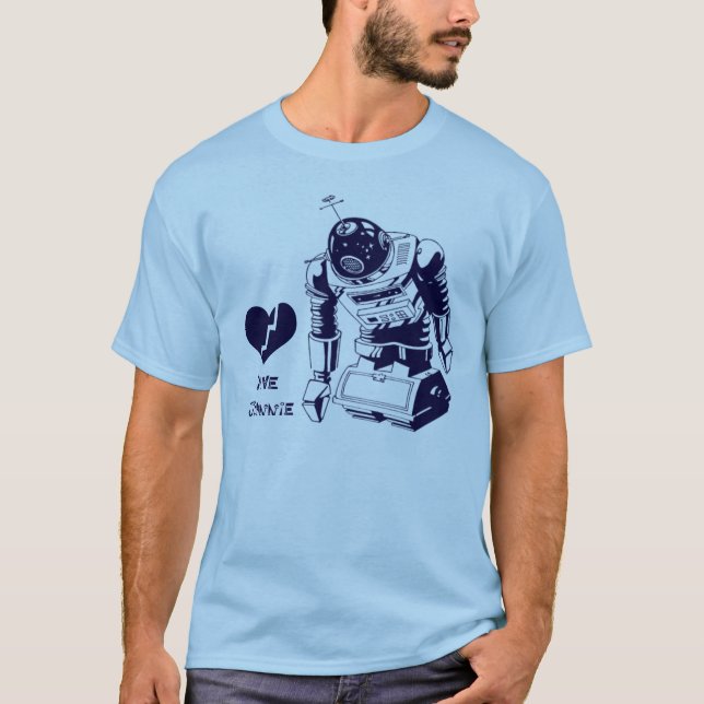 T-shirt Android de Heartbroke (Frente)
