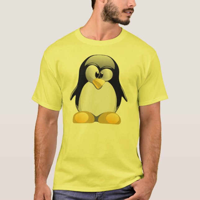 T-shirt Android oficial Linux Tux (Frente)