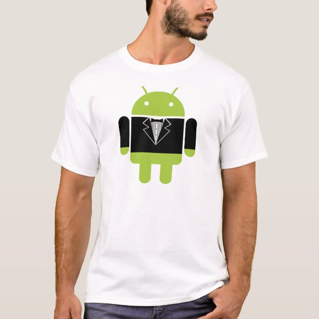 T-shirt Android Tux (Frente)