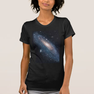 T-shirt andromeda galáxia Via Látea cosmos universo