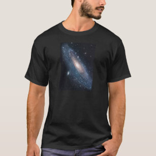 T-shirt andromeda galáxia Via Látea cosmos universo