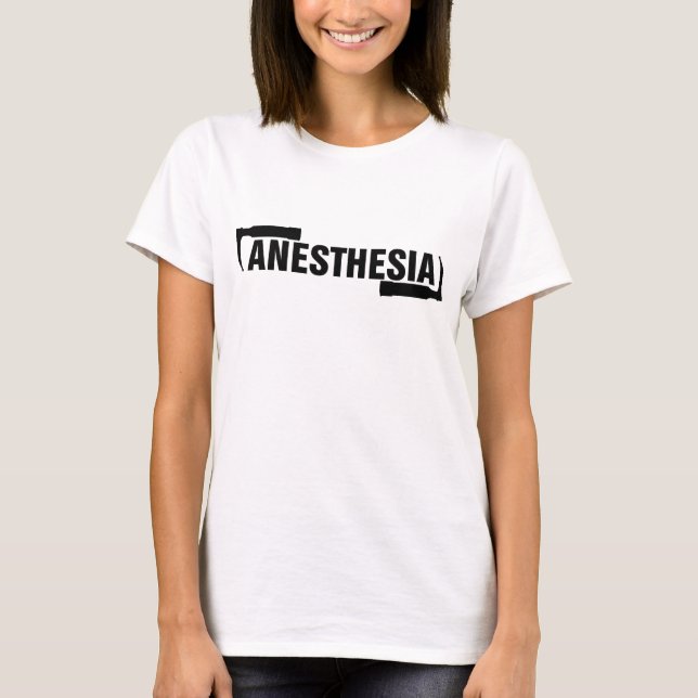 T-shirt Anestesia (Frente)
