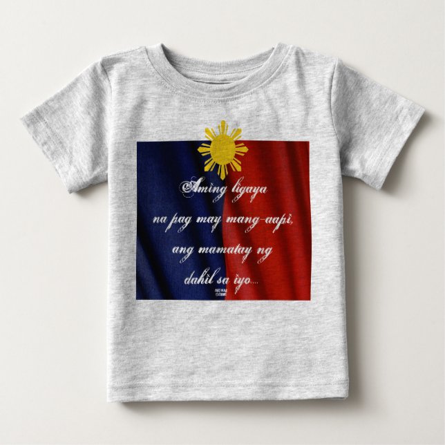 T-shirt ang mamatay nat dahil sayo baby (Frente)