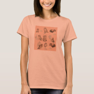 T-SHIRT ANIMAIS CUTÂNEOS/ESTÓRIAS DE GATO E MOUSE EM PIN