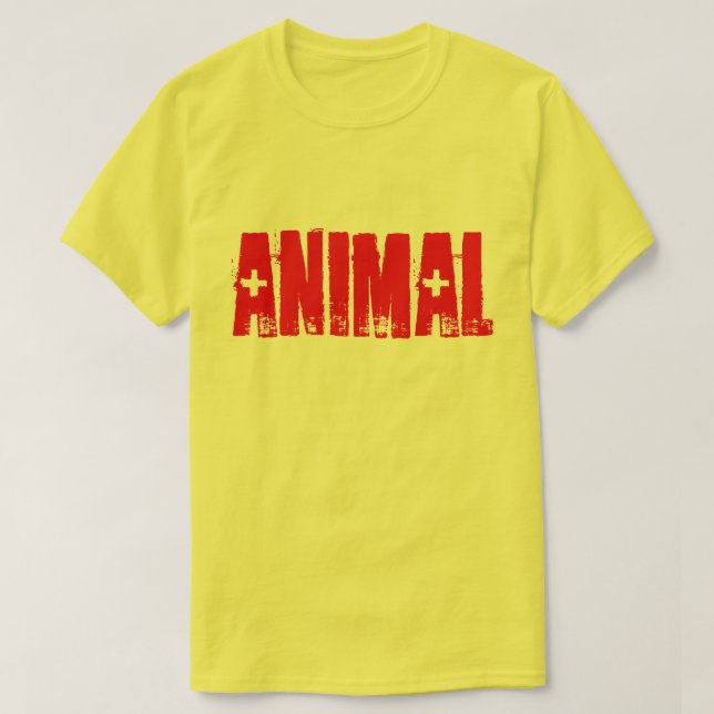 T-Shirt ANIMAL (Frente do Design)