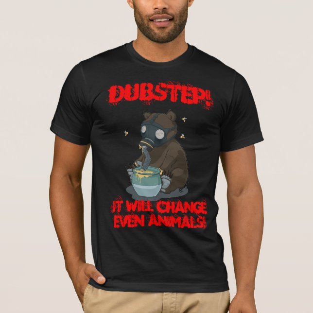 T-shirt ANIMAL de Dubstep (Frente)
