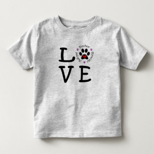 T-shirt animal do jérsei da multa da criança do