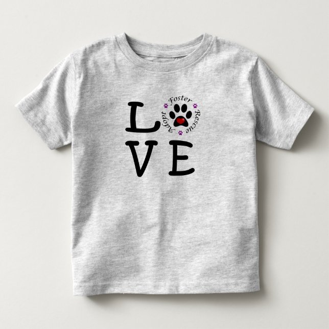 T-shirt animal do jérsei da multa da criança do (Frente)