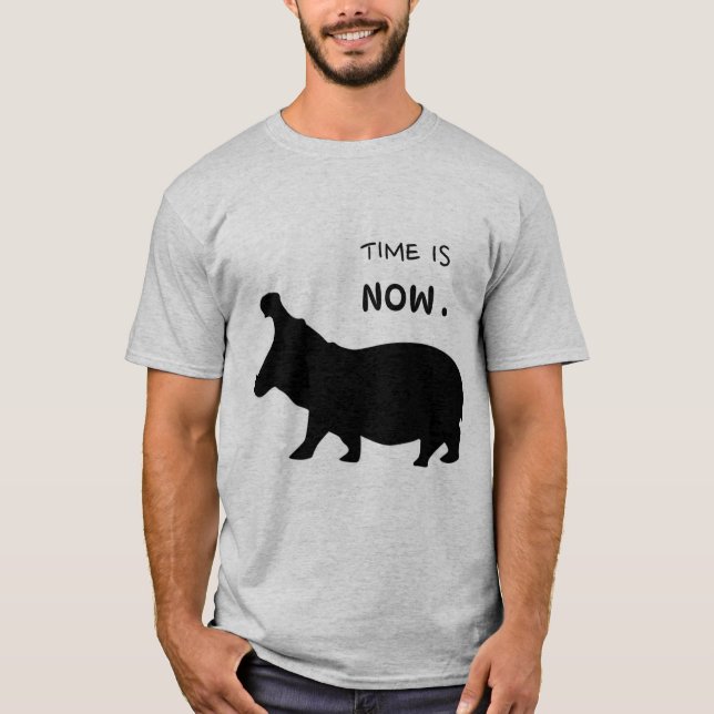 T-SHIRT ANIMAL HIPPO (Frente)